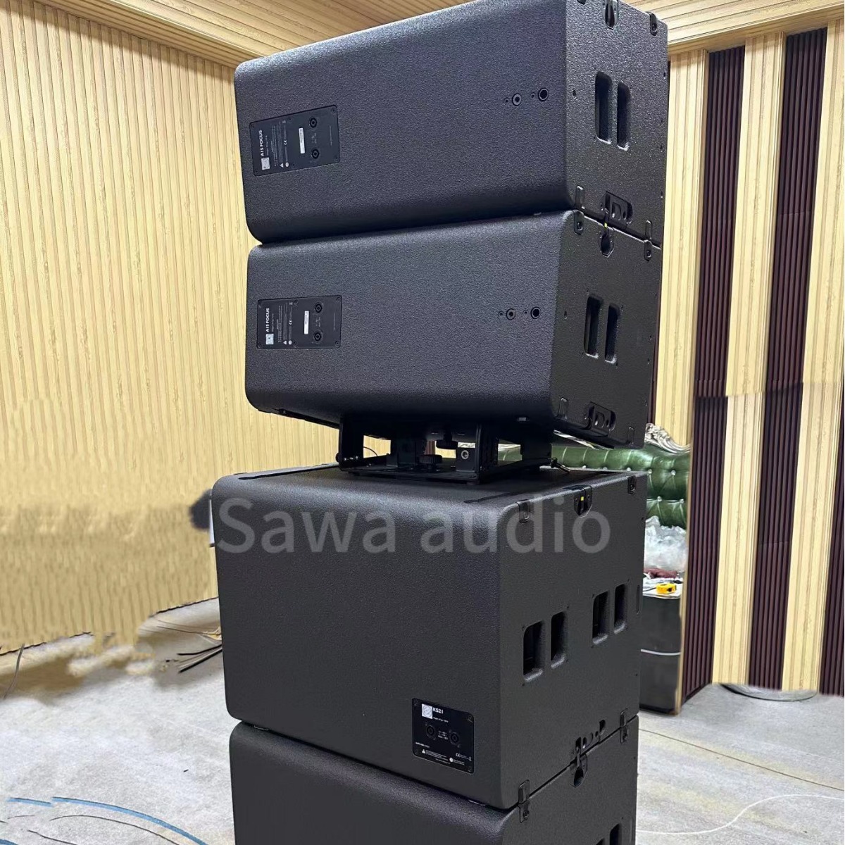 15 pulgadas sonido profesional de banda completa al aire libre concierto de alta potencia conferencia bar escenario sonido de matriz de línea