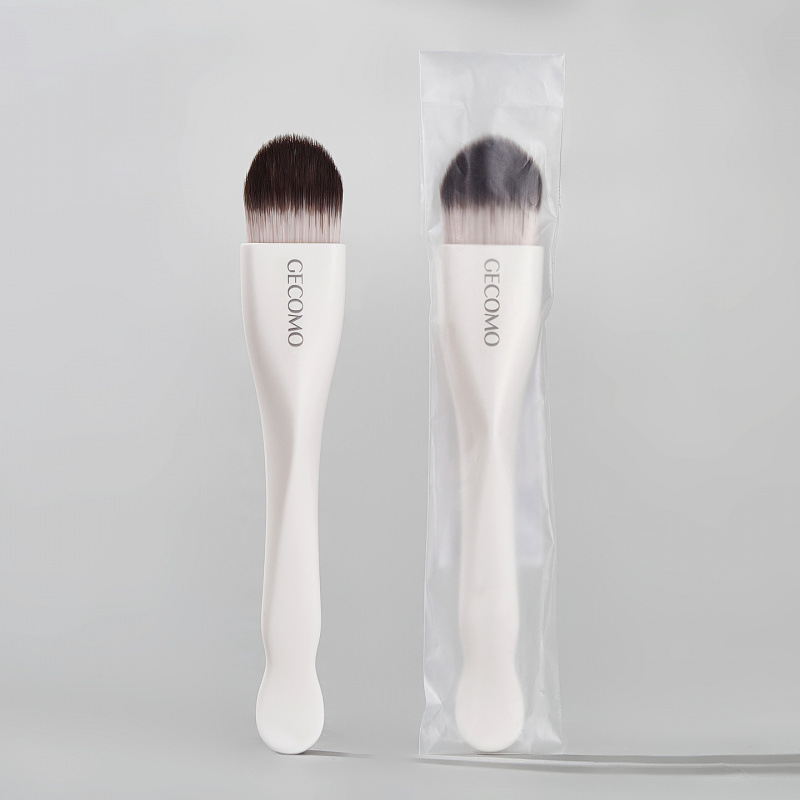 Cepillo de máscara facial en forma de lengua de doble cabeza