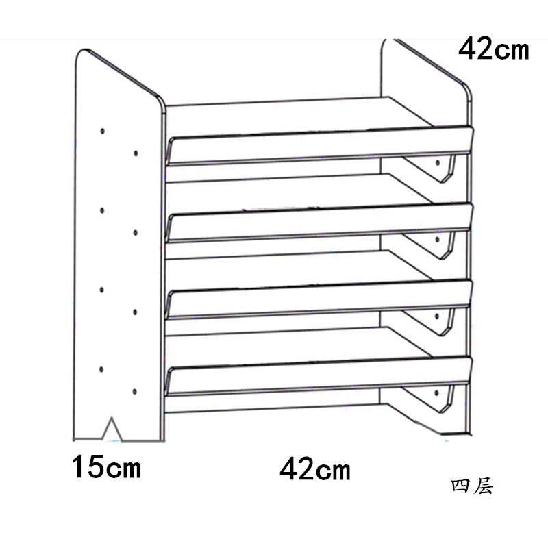 Millet display rack acrylic trapezoidal eye shadow plate nail polish gel stationery department store storage rack keyboard cosmetics mouse Millet display rack acrylic trapezoidal eye shadow plate nail polish gel stationery department store storage rack keyboard cosmetics mouse