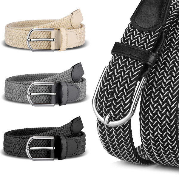 Woven elastic casual women's cloth trend belt