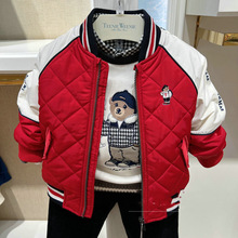 现货  秋冬款男童韩版时尚棉服外套TKJP221102K支持一件代发