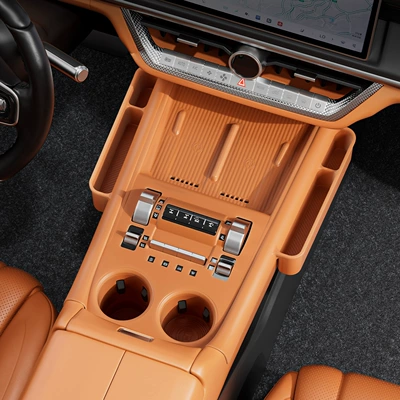 Other Automotive Interior Supplies Tank 500Hi4-Tz: Central Control Silicone - 26-tank-500-brown-upper-central-control-silicone-pad