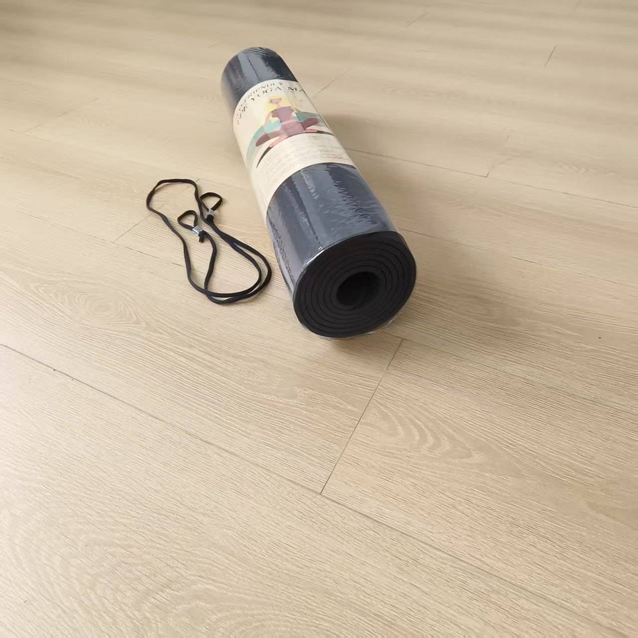 Tapete de Yoga y Salto de Cuerda 6mm de EVA para Fitness y Ejercicio