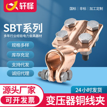 銅鋁變壓器線夾SBT佛手抱桿設備線夾接線夾端子金具銅鍍錫線夾