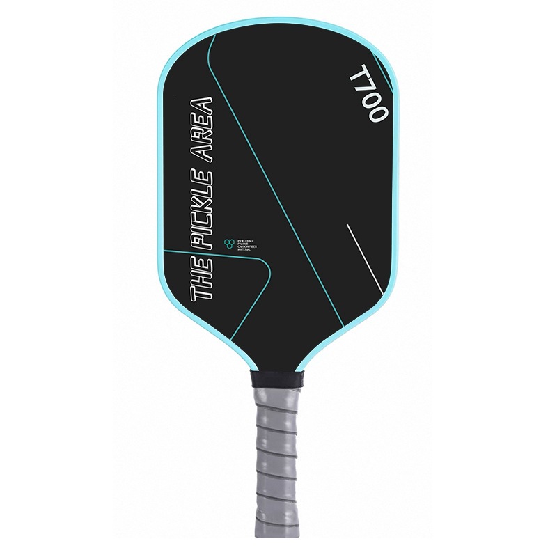 Cross-border exclusive pickleball racket made of carbon fiber T700 and fiberglass, portable