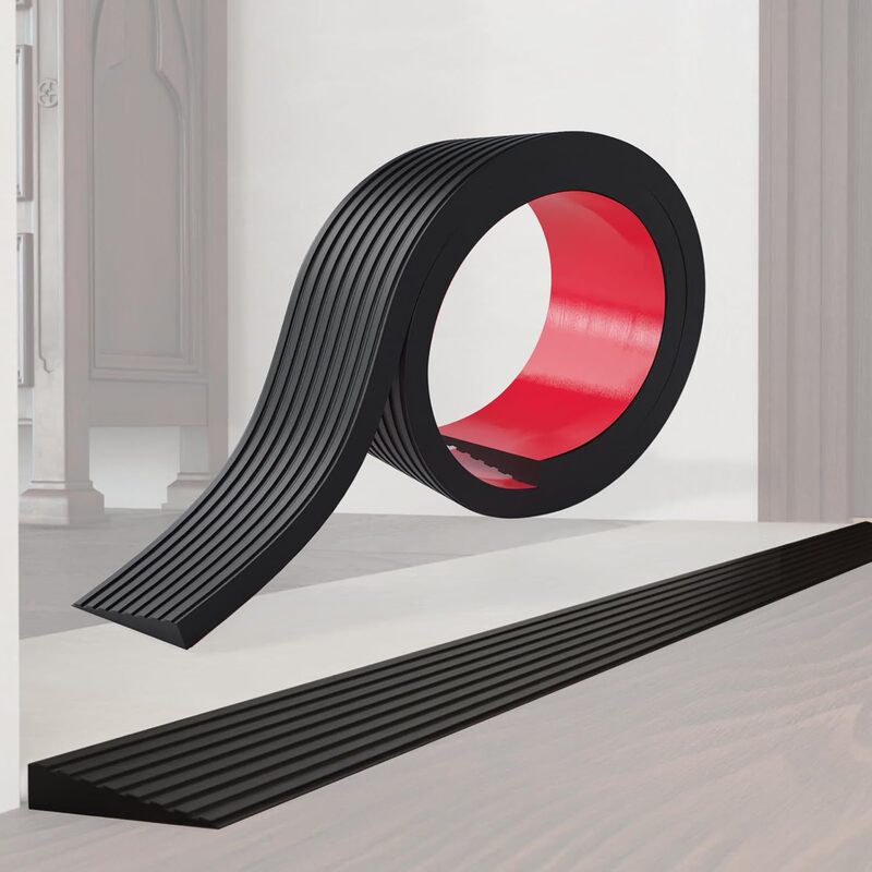 Self-Adhesive Rubber Ramp Threshold Ramp Suitable for Threshold Rubber Door Threshold Ramp Suitable for