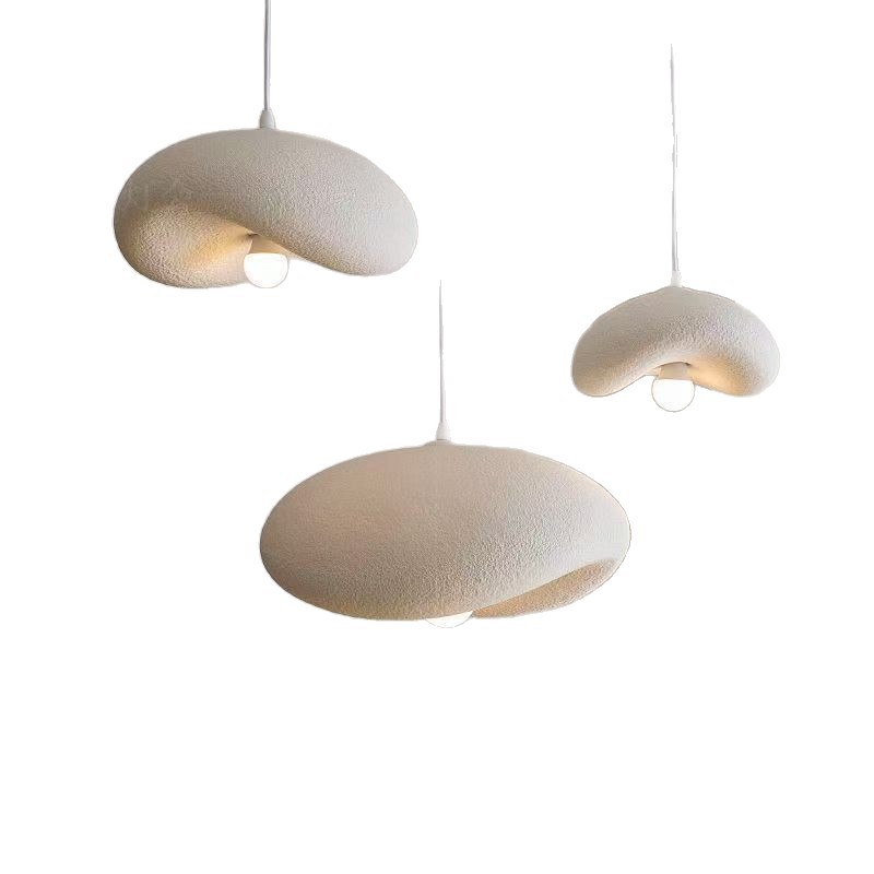 Cloud-shaped Pendant Lamp, Japanese-style Dining Room, Loft, French Cream‑toned,Personality Bar Counter, Living Room, Wabi‑sabi Style Guesthouse_voghion.com