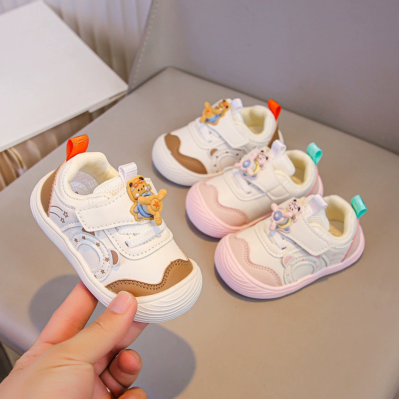 Детская обувь для малышей на мягкой подошве 2024 новая осень