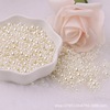 Mixed -size ABS non -porous imitation pearl loose beads DIY accessories decorative high -bright macaron makeup box fills beads