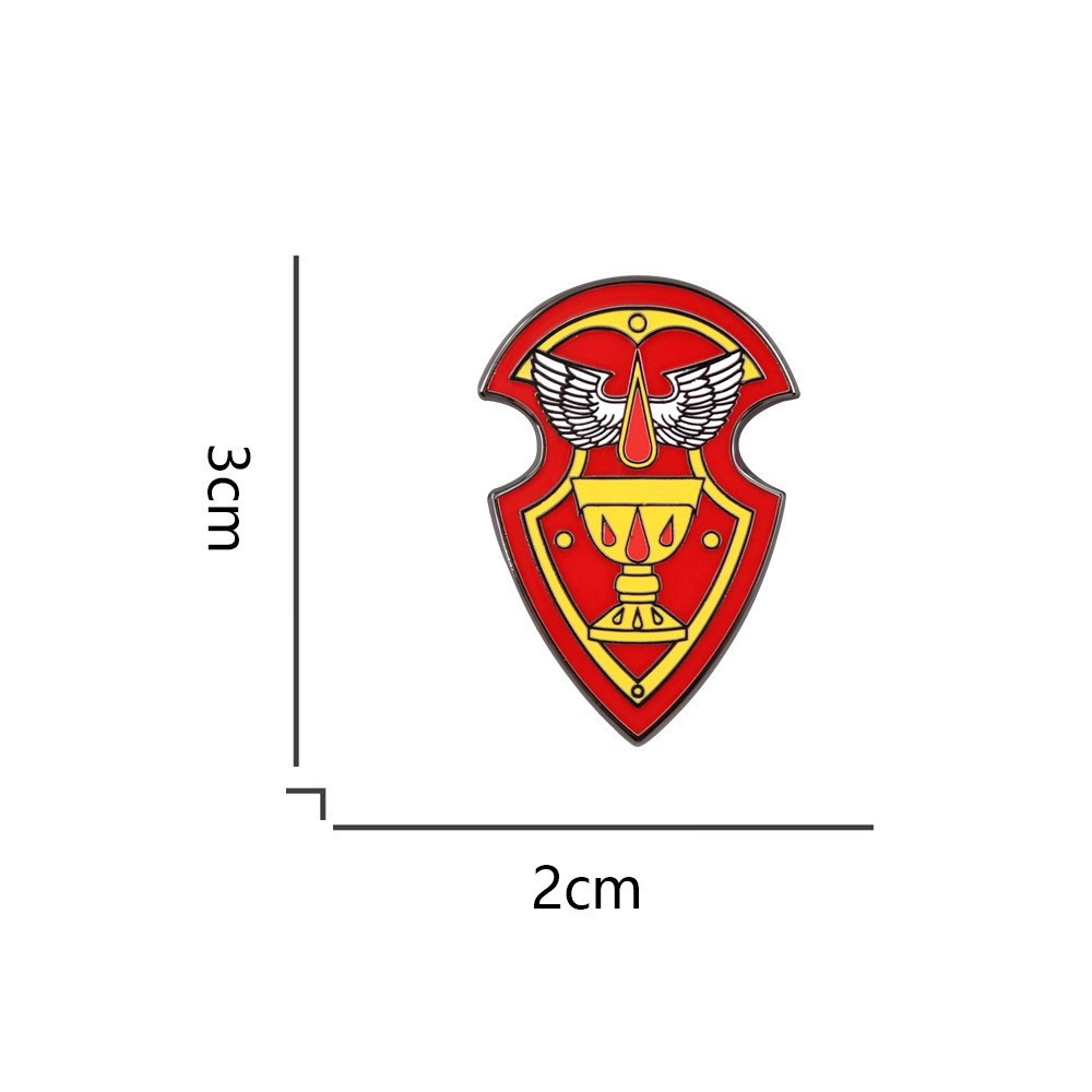 Aliexpress Cross-Border New Warhammer 40K Merchandise Brooch Game Gift Cartoon Metal Badge Clothing Accessories