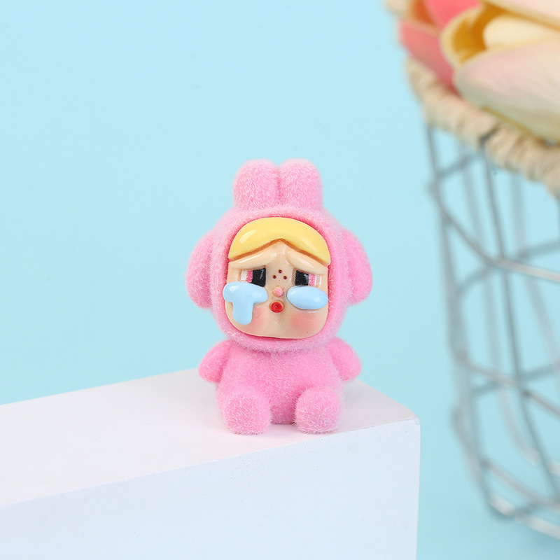 漫画樹脂泣いている赤ちゃんシリーズ装飾装飾品車のデスクトップ家の装飾ペンダント人形マシンブラインドボックスおもちゃ|undefined