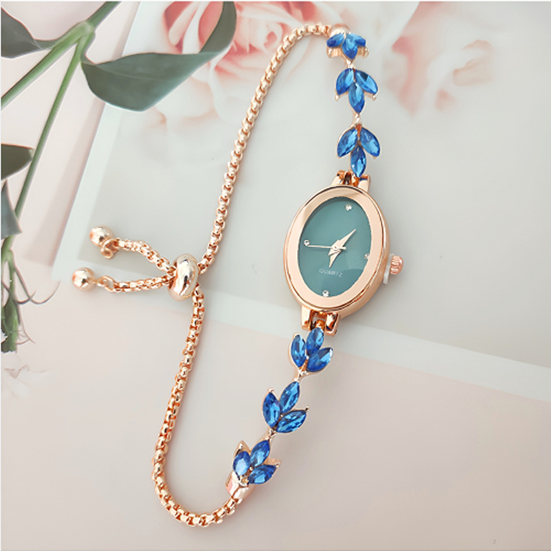 Solid Color Pattern Simple Style Commute Solid Color Buckle Quartz Watch Women's Watches