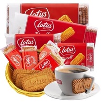 比利時lotus 和情繽咖時焦糖餅干進口零食代餐網紅小吃小包裝