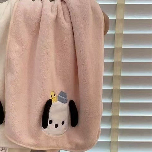 Коралловое флисовое полотенце для лица 35×75 см, быстрое высыхание, увеличенная плотность, высокая влагопоглощаемость