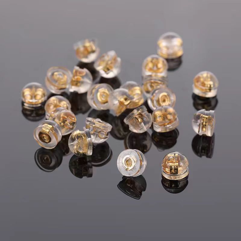 Manufacturer's Customized Ear Plugs to Prevent Falling Off, Silicone Ear Studs, Back Plugs, Cap Accessories, Anti-Lost Universal Earring Fixing Plugs for Sleeping