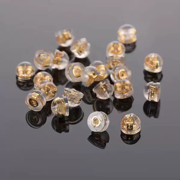 Manufacturer's Customized Ear Plugs to Prevent Falling Off, Silicone Ear Studs, Back Plugs, Cap Accessories, Anti-Lost Universal Earring Fixing Plugs for Sleeping