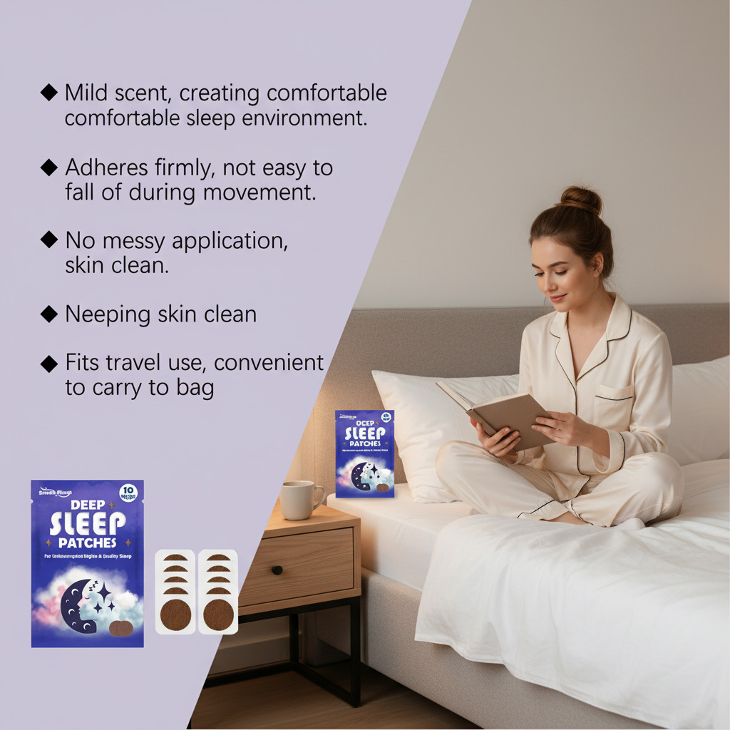 SOUTH MOON Sleep Care Patch, fórmula suave para disfrutar de un parche de cuidado de la piel cómodo y conveniente