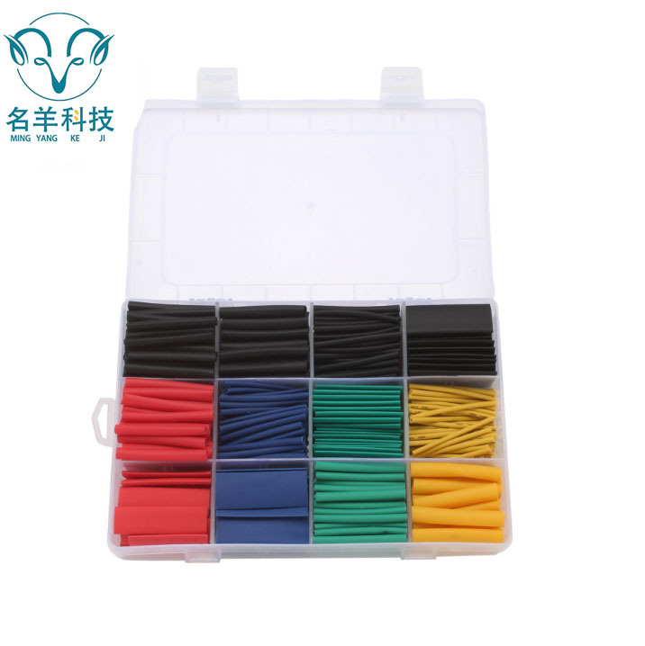 热缩管328/140/127/530PCS热缩管组合套管 电工胶布绝缘收缩 环保