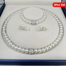 C 13905 pearl jewelry three set �����������������׿羳��