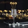 Mirror ball stirring rod cocktail Disco Aklie Bar mixing stick party bartender mixing stick