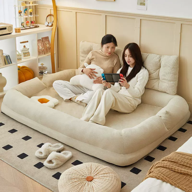 榻榻米懒人沙发单人双人可躺可睡小户型客厅多功能折叠沙发床