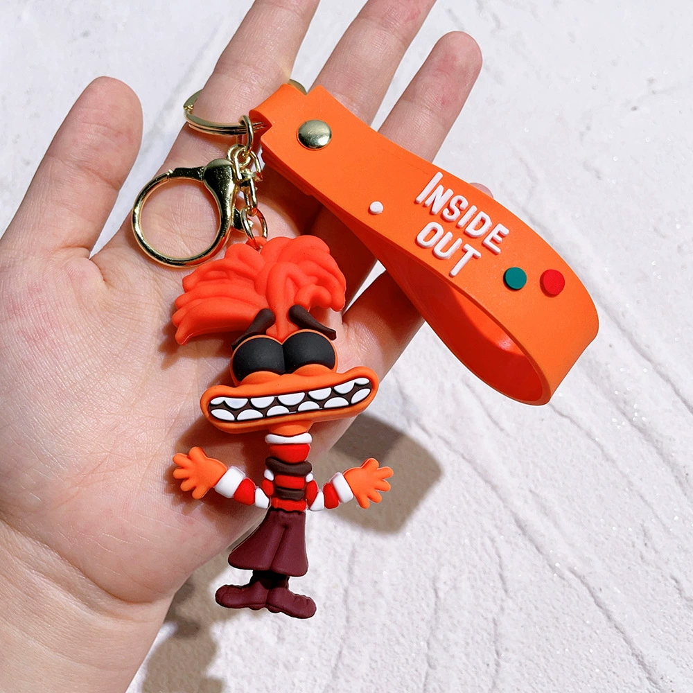2024 Movie Brand Agent Team Key Buckle Cute Dr. Emipbier's worrying key chain Men and women hanging decoration