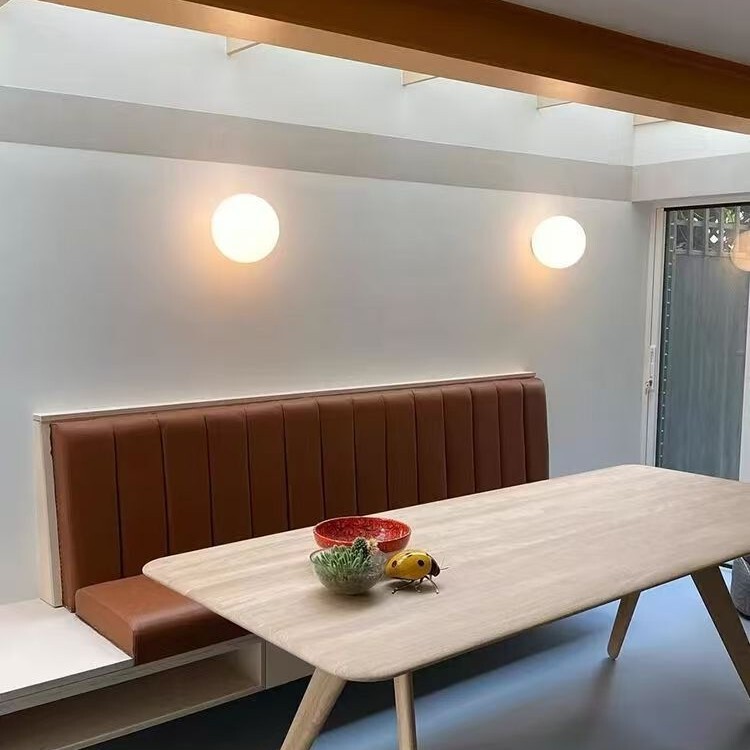 Sphere Glass Wall Lamp Minimalist Designer Style Living Room Background Wall Lamp Bathroom Vintage Bedroom Bedside Lamp Led Sphere Glass Wall Lamp Minimalist Designer Style Living Room Background Wall Lamp Bathroom Vintage Bedroom Bedside Lamp Led
