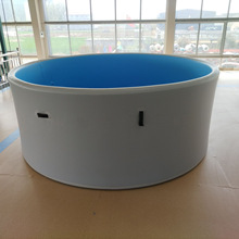 圆形充气游泳池充气拉丝水池充气游乐池泡澡水池1.2m1.3m 高尺寸