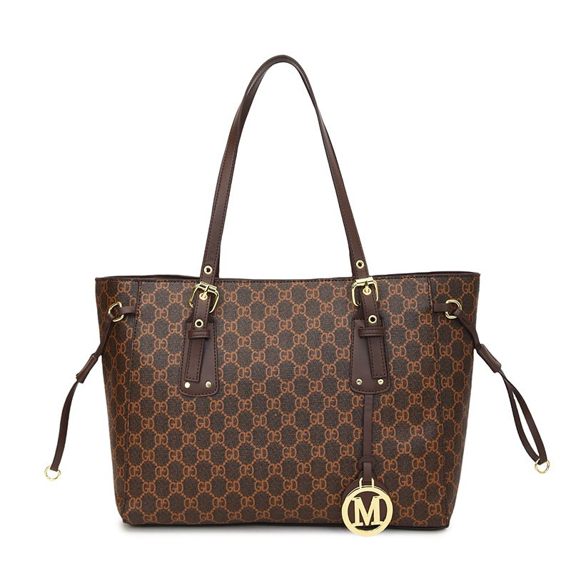 체크무늬 브라운