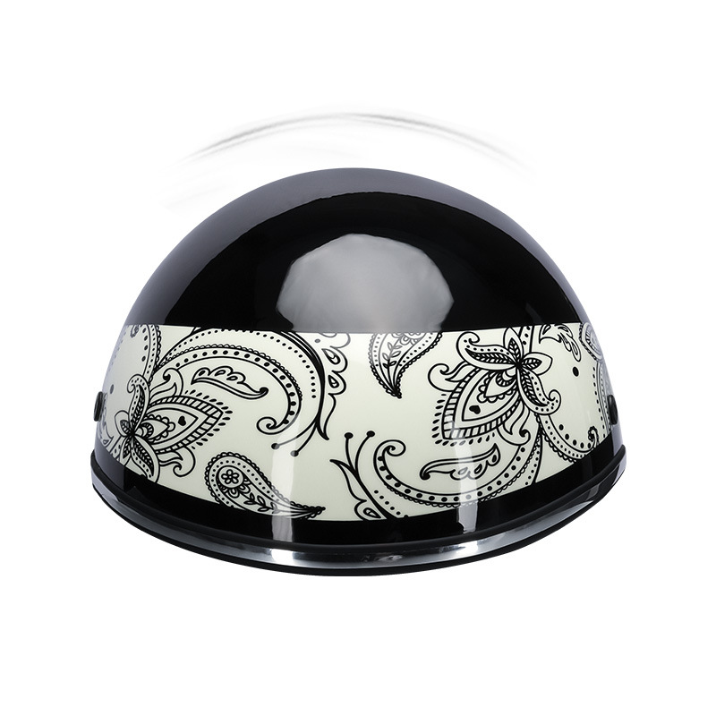 1976 Electric safe summer retro half helmet for men and women