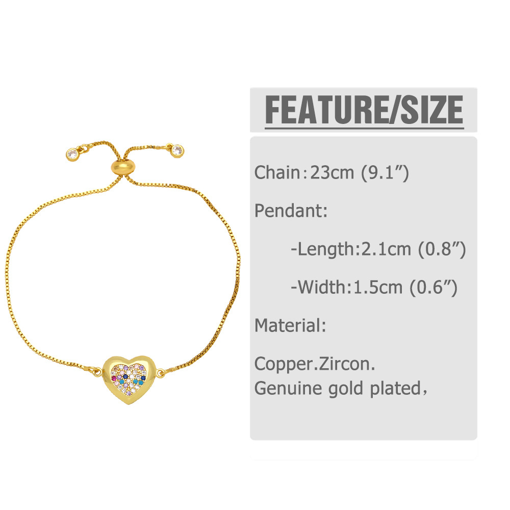 Virgin simple female copper bracelet fashion jewelry