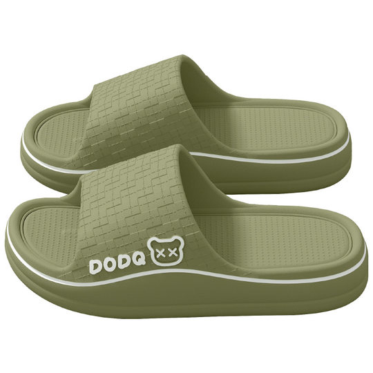 Feeling Slippers Women's Summer Home Indoor 2025 New Couple Non-slip Bathroom Home Summer Outer Wear