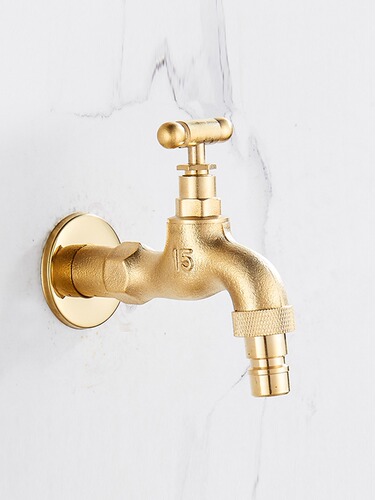 Brass lock faucet outdoor outdoor antifreeze household washing machine nipple 4 minutes 6 minutes quick opening key faucet
