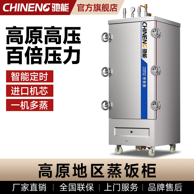 gabinete de arroz de alta presión de meseta vapor eléctrico comercial vapor de arroz de presión de meseta vapor de arroz de gas vapor de arroz gabinete de vapor eléctrico