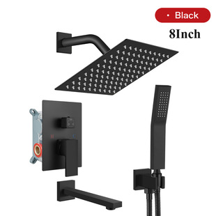 ԡ��ˮ���^Ƕ�렝ʽ�[��ʽ��ԡ�������b8inch픇����������ܳ�ˮ