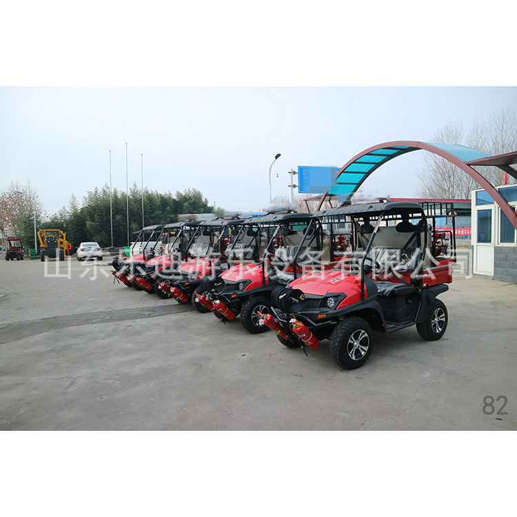 UTV200地形四轮消防车 单杠四冲程消防摩托车 消防巡逻摩托车