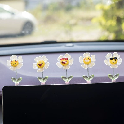 Car center console spring decoration Car ornaments