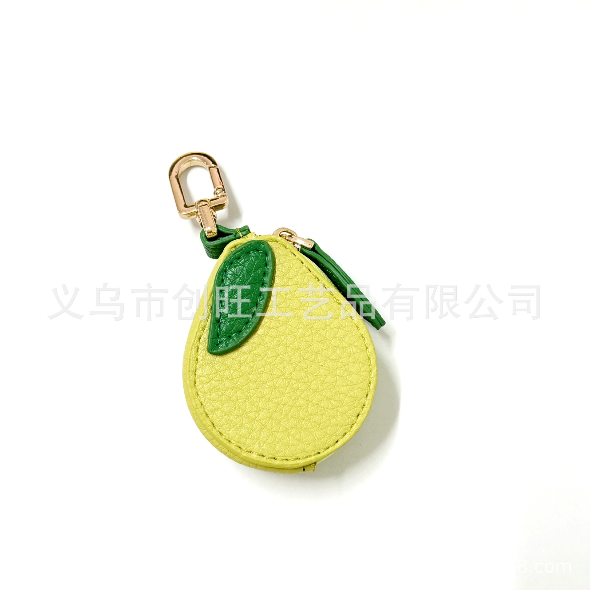 Mini Monedero de Cuero con Diseño de Fruta de Corteza image 12
