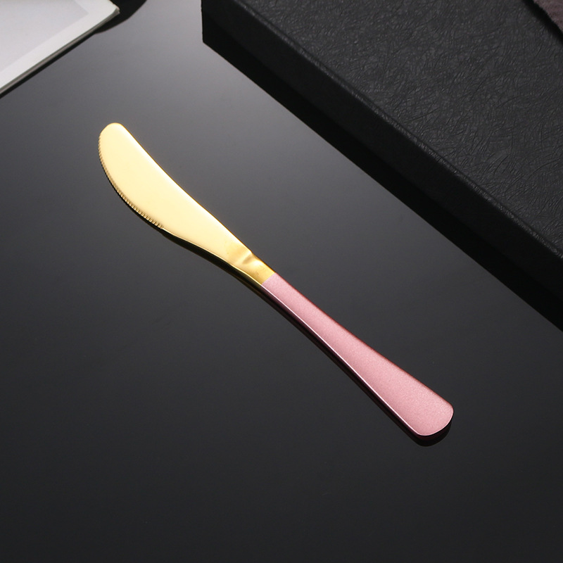 Internet cuchillo de la celebridad-oro rosa