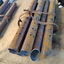 激光切割打孔坡口桩基管。管桁架  无缝方管切断开孔 高速切割