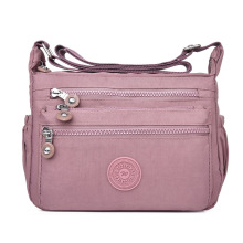 跨境牛津布包批发白沟货源中年女士水洗布包多隔层轻便单肩斜挎包