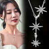 Korean Edition Six awn star Necklace clavicle personality Simplicity Pendant new pattern Versatile Pendant wholesale