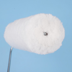 Wholesale 6-inch 8-inch 9-inch white paint roller brushes, various specifications home improvement roller brushes, large quantity and favorable price