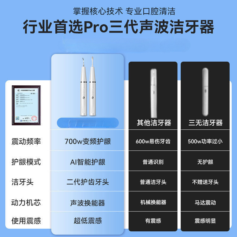 HYUNDAI工場超音波スケーラー歯垢除去歯石除去器口腔洗浄自動歯洗器|undefined