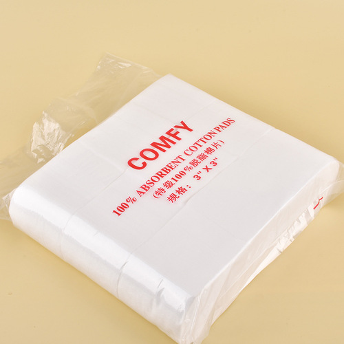 500 piece beauty salon makeup tattoo semi-permanent special absorbent cotton tearable makeup remover cotton sheet manufacturer wholesale