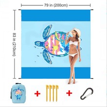 �羳���R�d���N����ˮ��̖ӡ���ݵ�ɳ���|Sand Proof Beach mat