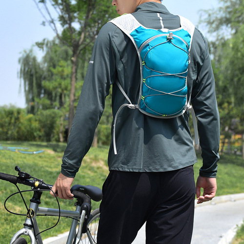 Portable unisex running vest bag, off-road marathon backpack, outdoor sports cycling backpack