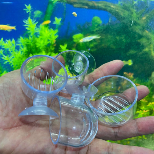 Acrylic blood worm cup, blood worm cup, plexiglass feeder, water grass cup, air cup, Moss cup, brine shrimp