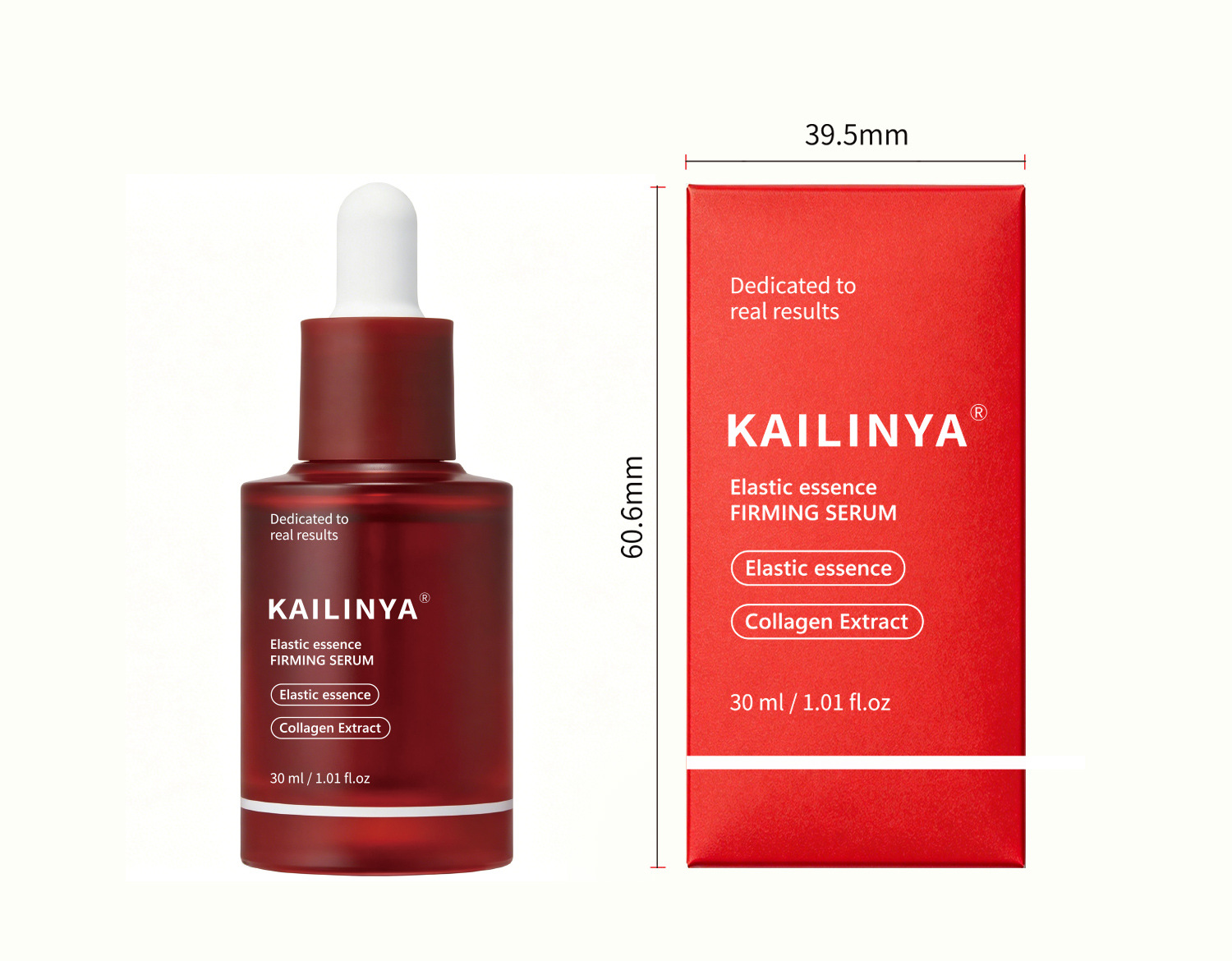 Cross-Border Trade Collagen Firming and Elasticity Essence Serum with Niacinamide Brightening Skin Dropper Whitening Plumping Essence