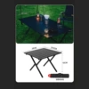 【Camping Rao】Small table-black (delivery storage bag)